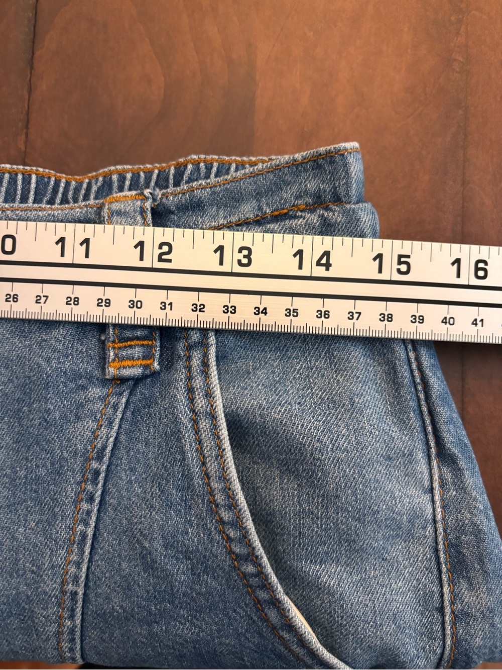 Anthropologie Pilcro Light Blue Distressed Boyfriend Jogger Tie at Ankle Jeans - Picture 15 of 16